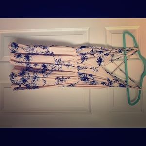 Floral spaghetti strap mini